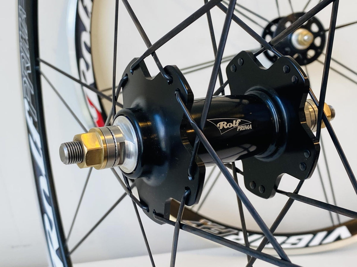 Rolf PRIMA Vigor FX 700c Splined Track Clincher Wheelset 100/120 16/20 Spoke 11