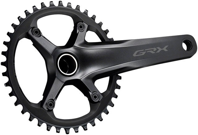 Shimano GRX FC-RX600 Crankset - 165/170/172.5/175mm, 40t or 46/30t, 10/11-Speed 1