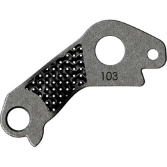 Silca 3DP Titanium Derailleur Hanger, DM, Factor #103 1