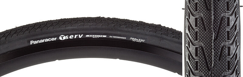 Panaracer T-Serve Tire Pan Tserv Protite 700x32 Fold Bk/blk 1