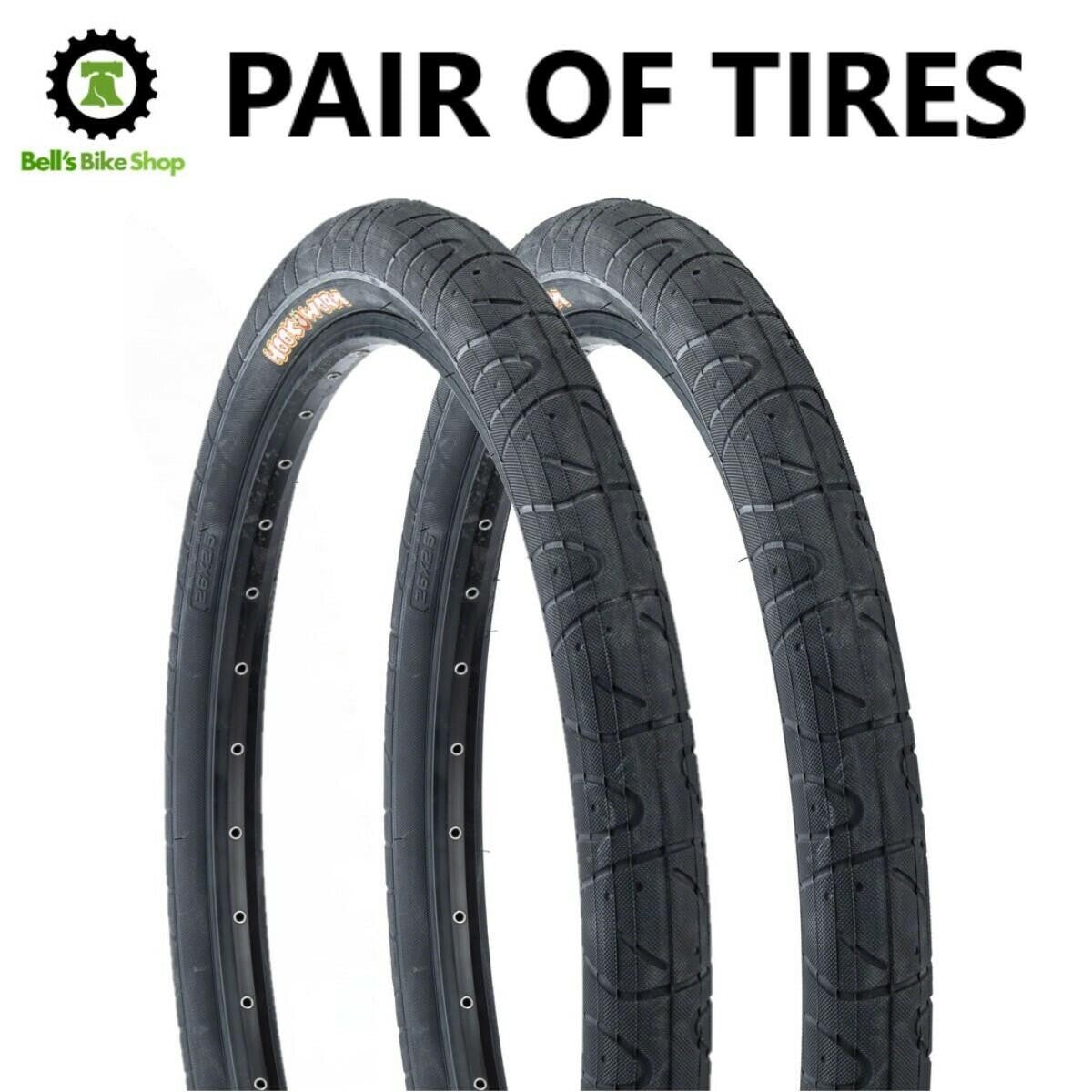 PAIR of Maxxis Hookworm Tires 29x2.5 Black Wire 60TPI Single Compound - Set of 2 1