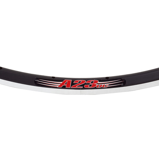 Velocity A23 OC Rim Vel 700c 622x18 A23-oc 36 Bk/msw 1