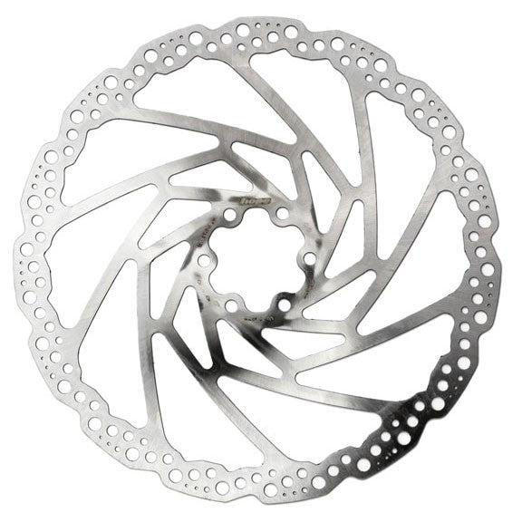 Hope V4 220mm 2.3mm Thick 6-Bolt Disc Rotor, Silver, Fixed Mount 1
