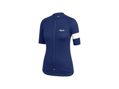 Rapha Women's Core Lightweight Cycling Jersey XS Navy 2