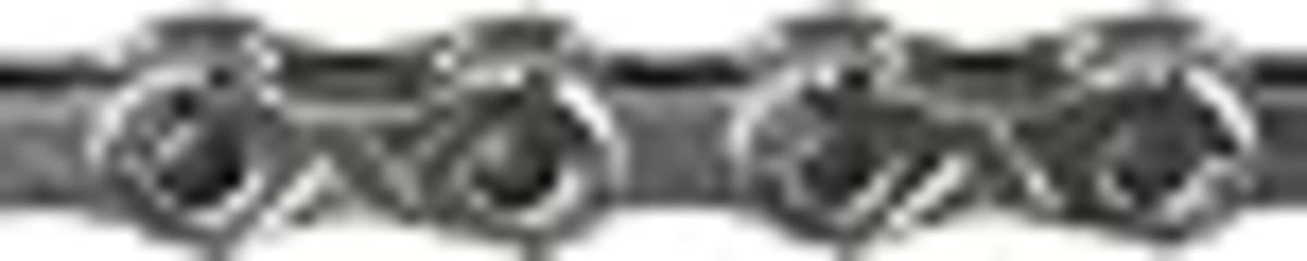 KMC e10 eBike Chain - 10-Speed 186 Links Silver 2