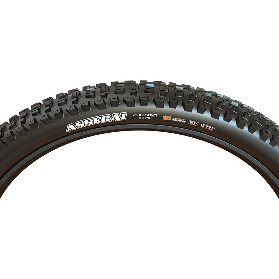Maxxis Assegai Tire 29 x 2.6 Tubeless Folding Black Dual EXO Wide Trail 2