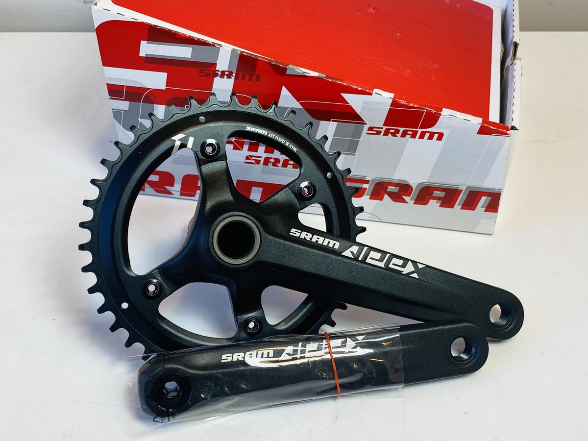 SRAM Apex 1 GXP Crankset 172.5mm with 42T 110mm Assymetric BCD X-Sync 1