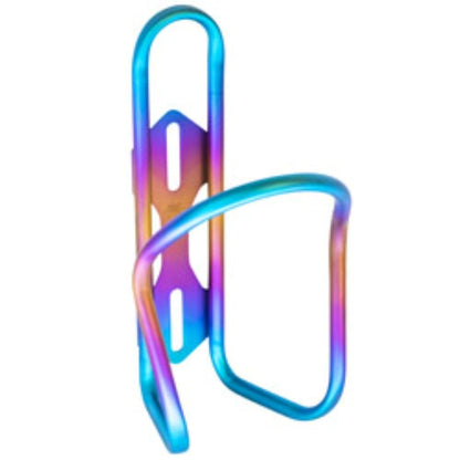 Silca, Sicuro Ti V2, Bottle Cage, Titanium, 30g, Unicorn (Oil Slick) 1