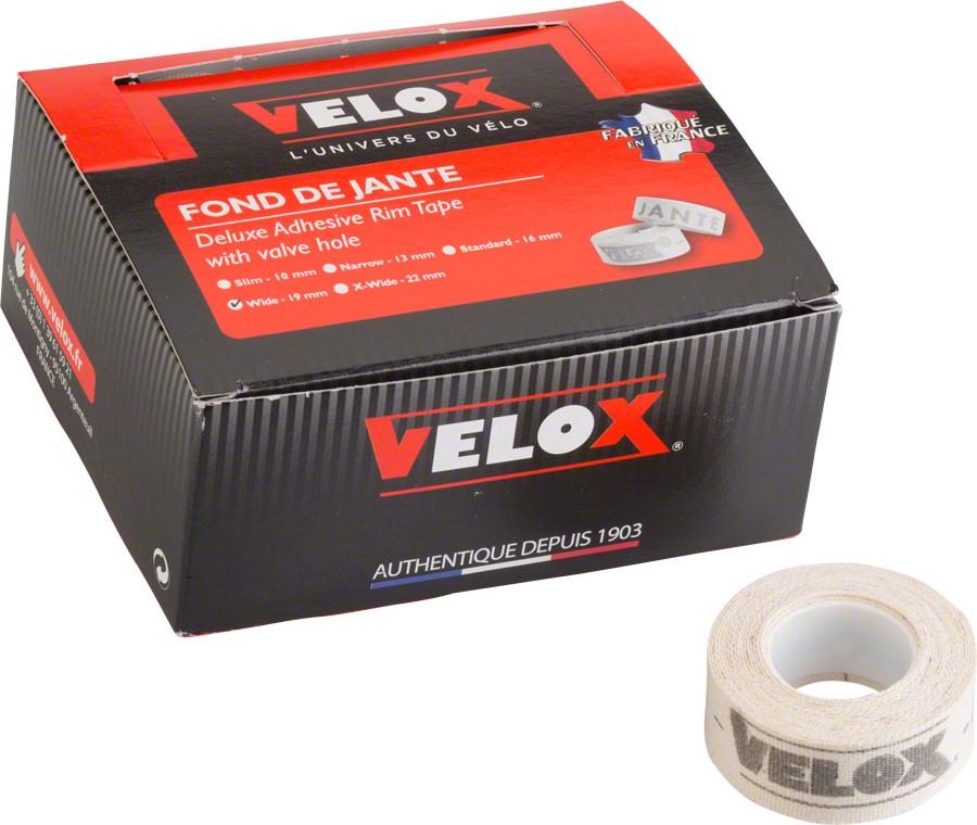 Velox 19mm Rim Tape, Box of 10 Rolls 1