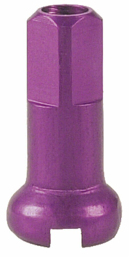 DT Swiss Alloy Spoke Nipples 2.0 x 12mm Purple Box of 100 1