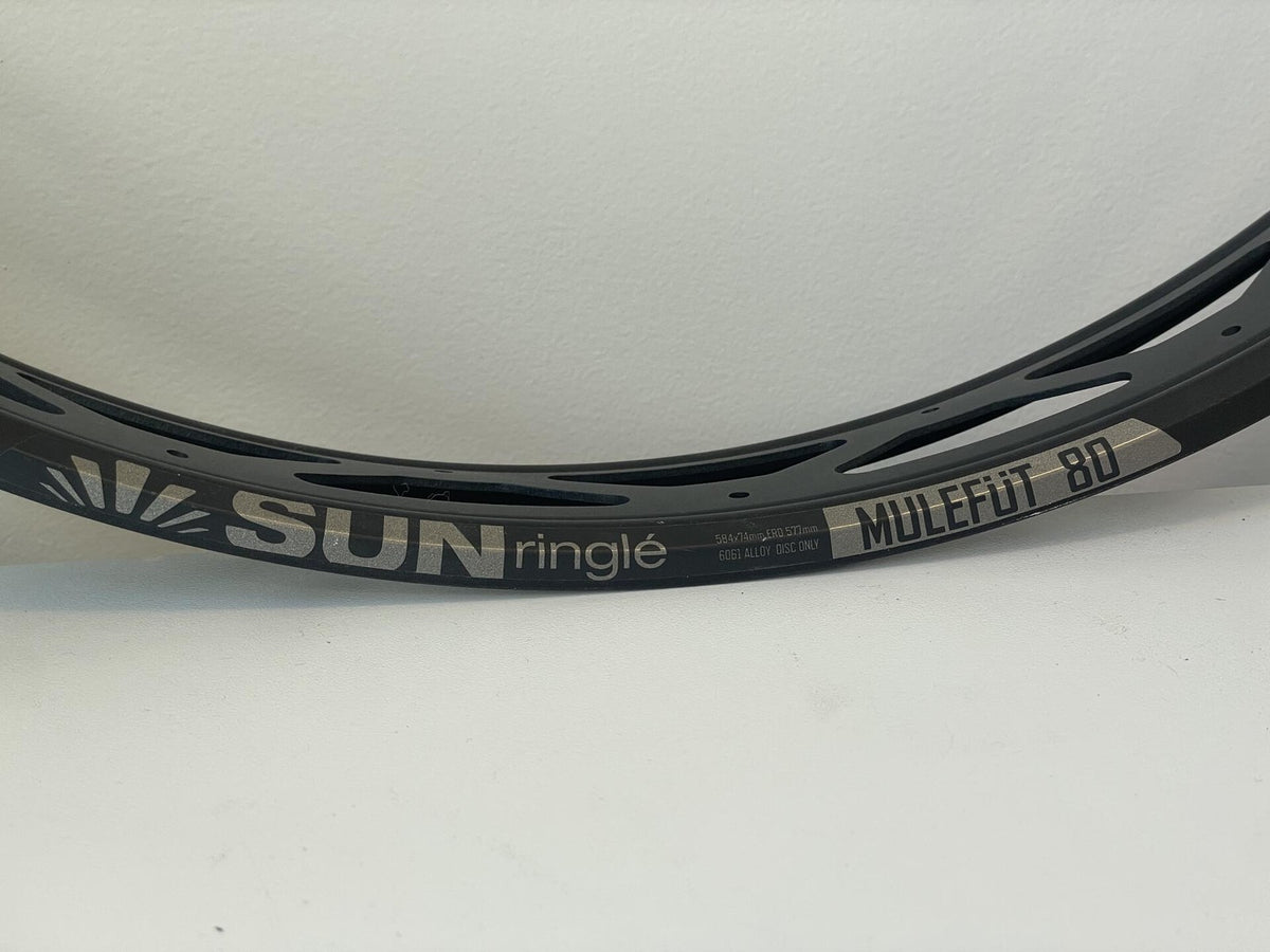 Unused Sun Ringle Mulefut 80SL V2 Rim - 27.5 Fat Disc Black 32H 2