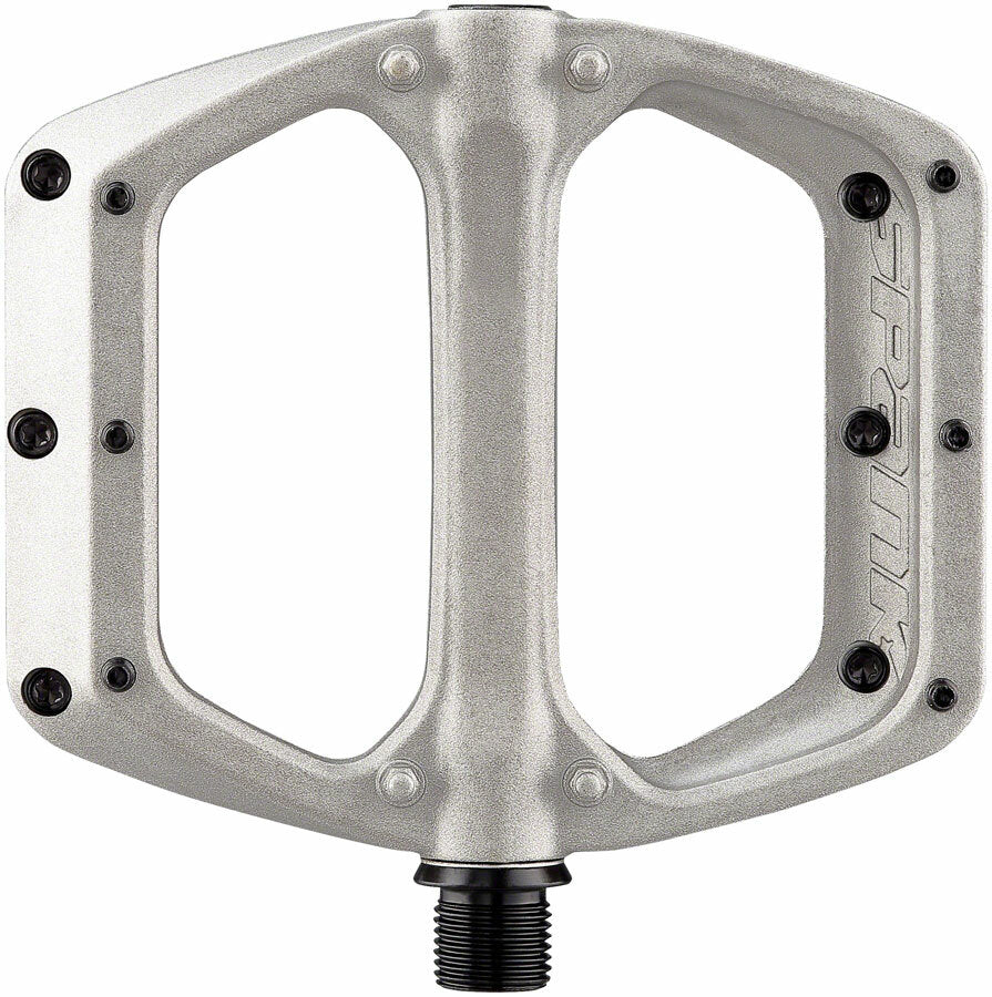 Spank Spoon DC Pedals - Platform Aluminum 9/16 Raw Silver 1