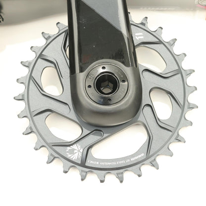 SRAM XX1 Eagle Carbon Crankset, DUB Wide, 175mm, 30T, Boost, 12-Speed, 55mm CL 4