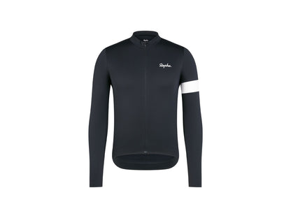 Rapha Core Thermal Long Sleeve Cycling Jersey XL Black 1