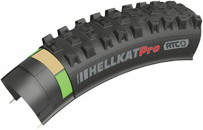 Kenda Hellkat Tire - 27.5 x 2.6 Tubeless Folding Black 1