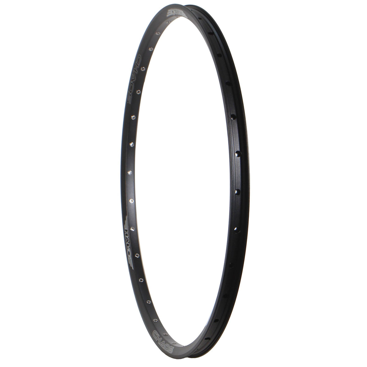 Halo Chaos Disc 26" Rim, Heat Treated Alloy, Tubeless Compatible, 32-Hole Black 2
