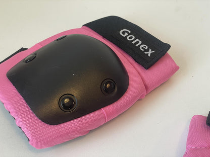 Unused Gonex 6 in 1 Skating Pad Set Medium Youth Pink GXGN0835B 2