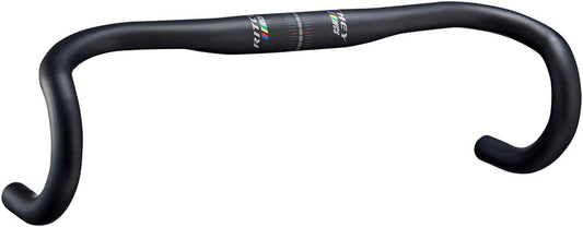 WCS Streem Drop Handlebar 40cm 31.8 Clamp 128mm Drop Aluminum Black 1