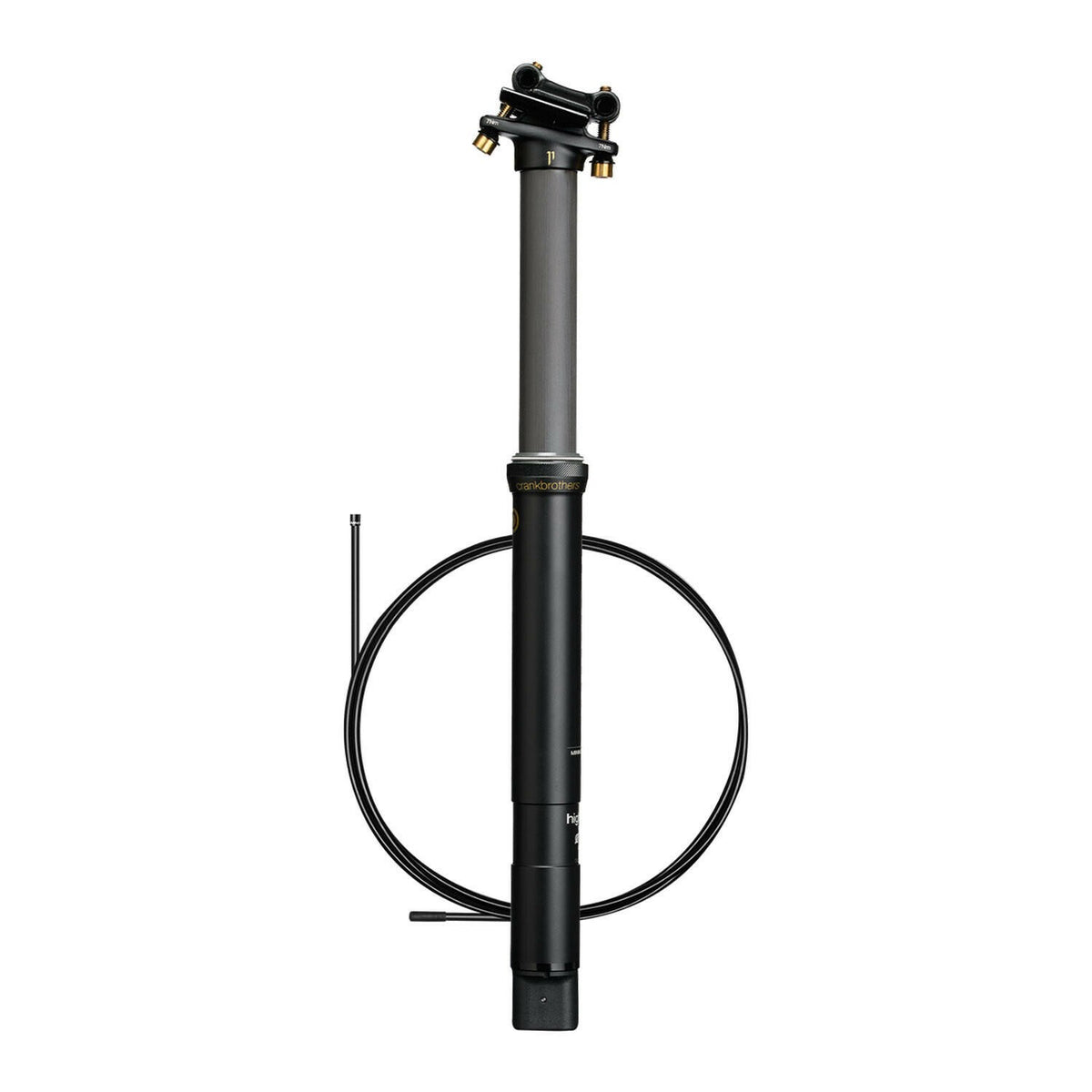 Crank Brothers Highline 11 Dropper Post, (125) 30.9 x 417mm - Black 1