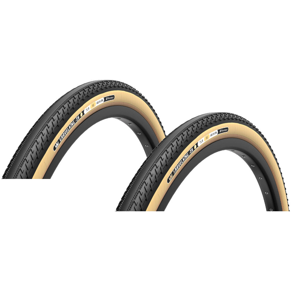 Panaracer GravelKing ZX R 700x50 Tubeless Folding Gravel Tire, Bundle of 2 1