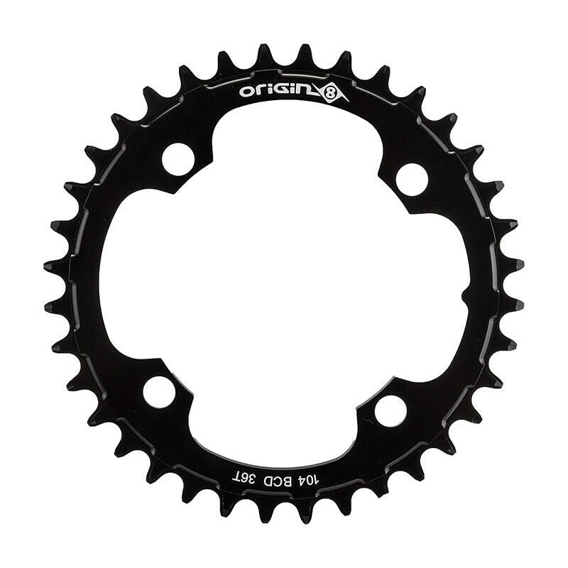 Origin-8 Holdfast 1x Chainrings Chainring Or8 Holdfast 104mm 36t 10/11s 4b Bk 1