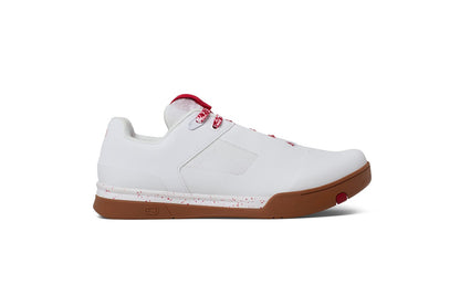 Crank Brothers Mountain Shoes MALLET LACE WHITE / RED - GUM OUTSOLE SPLATTER 2