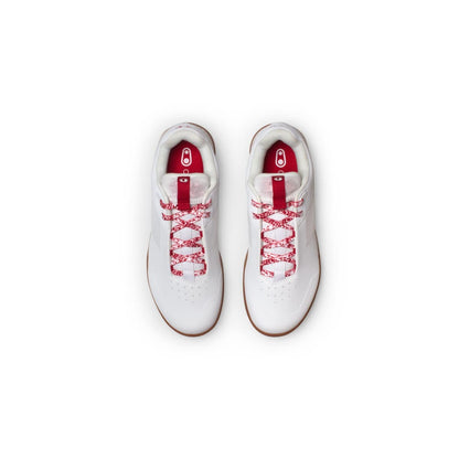 Crank Brothers Mountain Shoes MALLET LACE WHITE / RED - GUM OUTSOLE SPLATTER 6.0 5