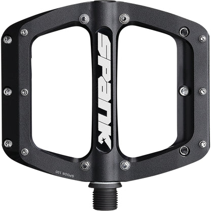 Spank Spoon 100 Pedals - Platform, Aluminum, 9/16", 100mm Wide, Black 2