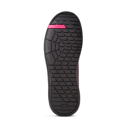 Crank Brothers Mountain Shoes STAMP STREET LACE PURPLE / PINK - BLACK OUTSOLE 4