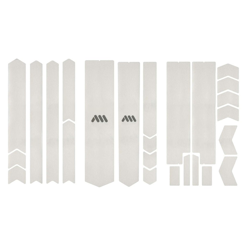 All Mountain Style Total Honeycomb Frame Guard Kit, 25-Pieces, Clear/Silver 2
