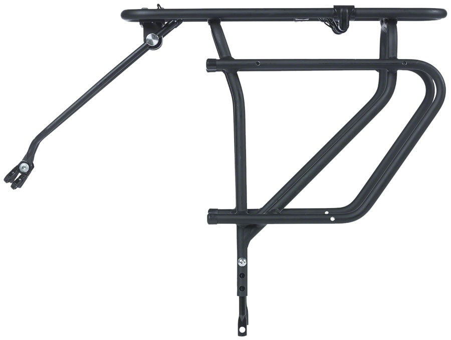Basil Universal Cargo Carrier Rear Rack - MIK Mount, Matte Black 2