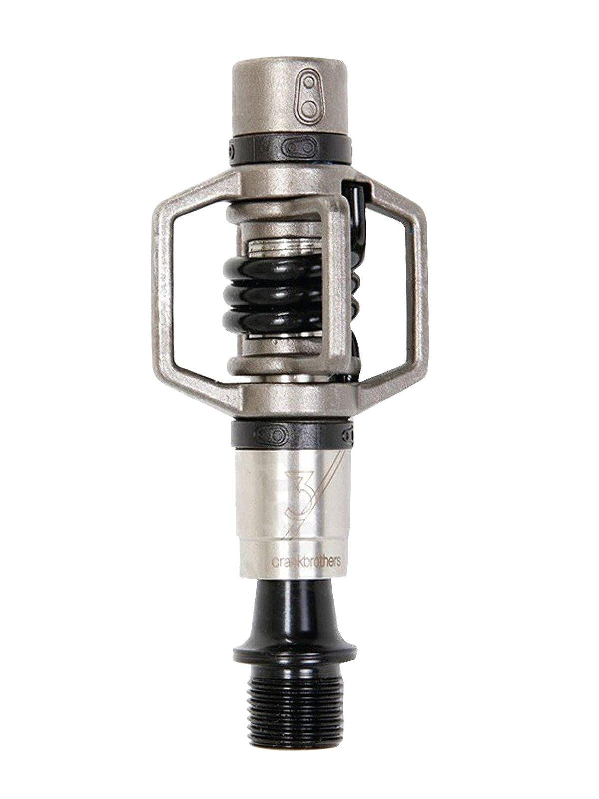 Crankbrothers Eggbeater 3 Pedal Set 9/16˝(15mm) Black/Silver 2