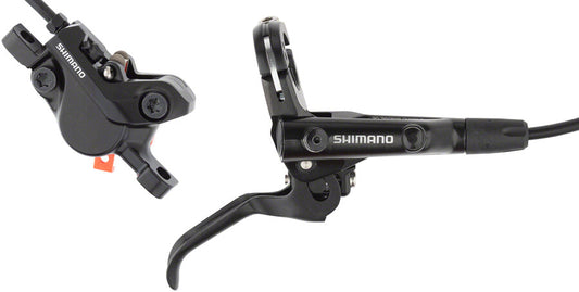 Shimano BR-MT500 Disc Brake + R Lever - Rear Hydraulic 2-Piston Post Mount Black 1