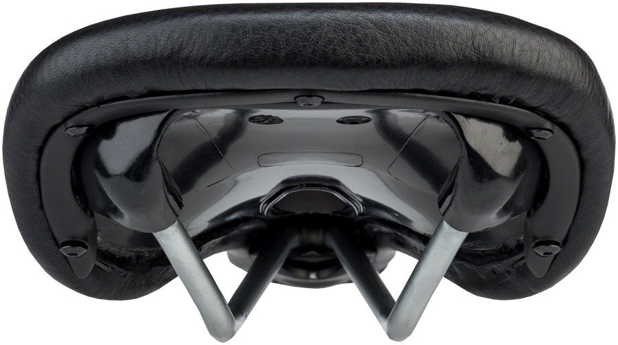 Chromag Trailmaster LTD Leather Saddle 284x140mm Black with Central Relief 4