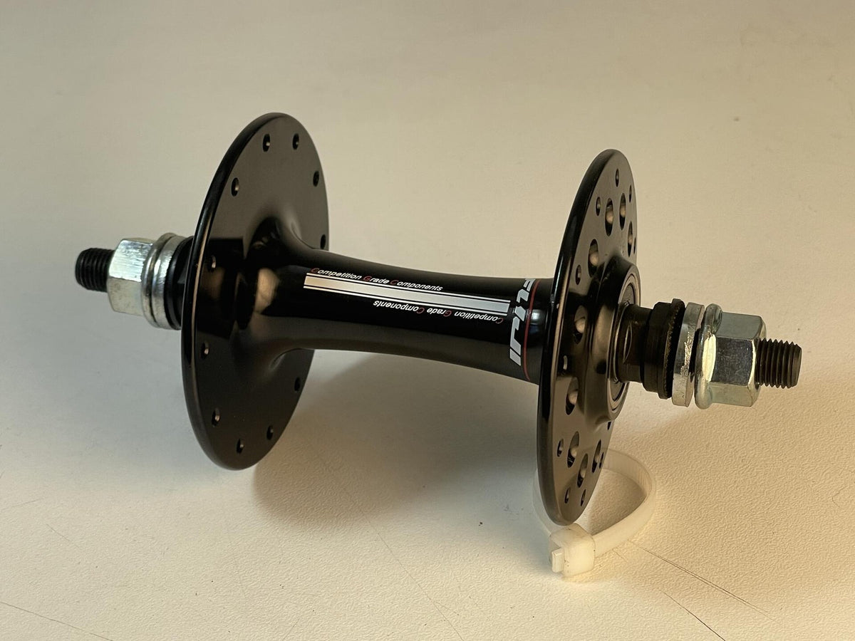 NOS Fuji CGC High Flange Front Track Hub 24h 100mm - Black 1