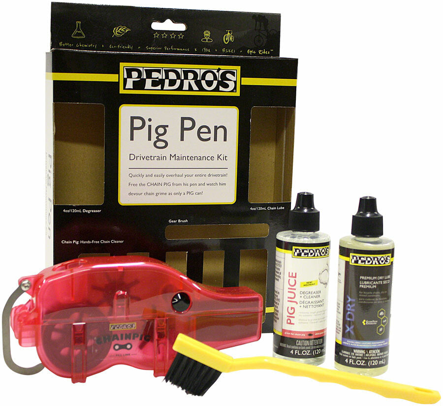 Pedro's Pig Pen II Bicycle Drivetrain Maintenance Kit 1
