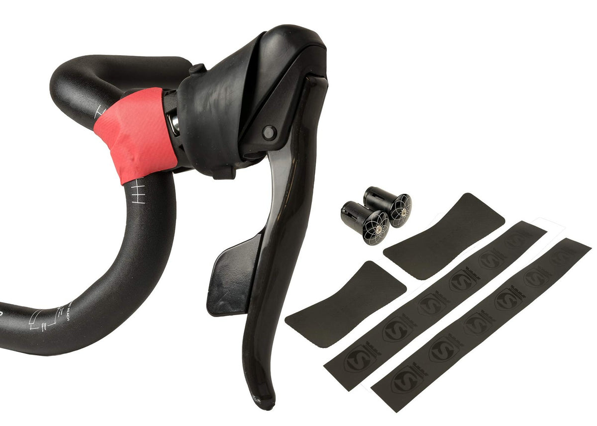 Silca Piloti Road Race Gravel Triathlon Handlebar Foam Bar Tape Black 1.85mm 2