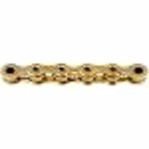 KMC e101 E-Bike Chain - Single Speed 1/2 x 1/8" 112 Links Gold 2