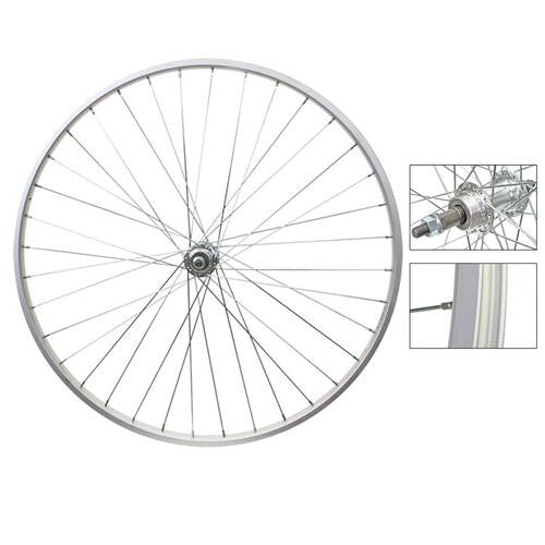 Weinmann RM19 Rear Road Wheel 27in Silver 5-7 Speed Freewheel Hub Bolt-On 36H 1