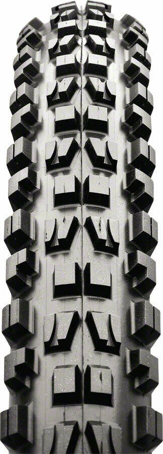 Maxxis Minion DHF Tire 27.5x2.5 Tubeless Folding Black/Tan Dual EXO Wide 1