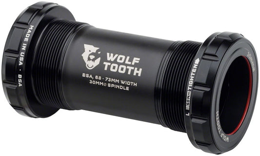 Wolf Tooth Bottom Bracket English BSA 68/73mm for 30mm Spindle Black 1