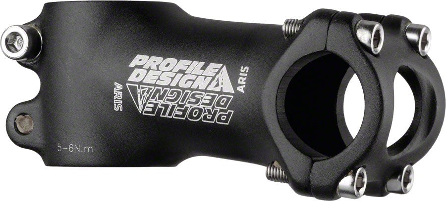Profile Design Aris 60mm Aluminum Stem +/-7 Angle 26.0mm Clamp Black 1