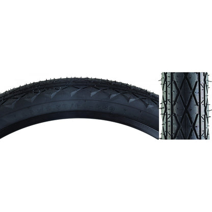 Pack of 2 Sunlite REvos 26x2.5 Clincher Wire TPI 65 Black/Black Reflective 2