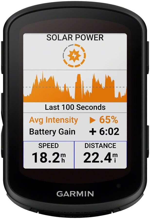 Garmin Edge 840 Solar GPS Bike Computer GPS Wireless Black Cycling 1