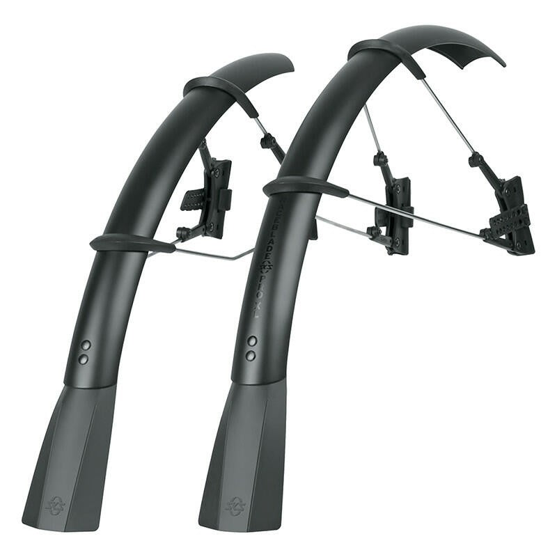 SKS RaceBlade Pro XL Clip-on Fenders 700C x 38mm Matte Black fits 700x32c Tires 1