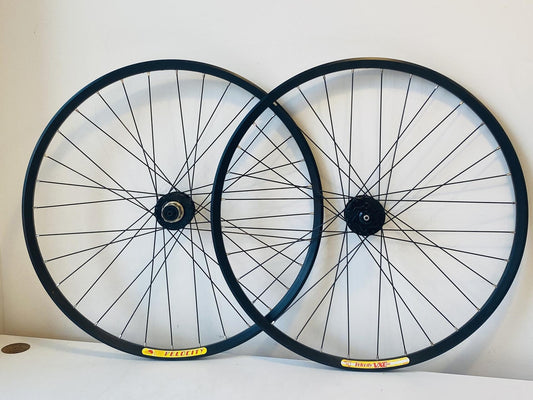 Velocity VXC Disc 26" MTB Wheelset 32h 18-559 100/135 8-10 Speed - Black 1