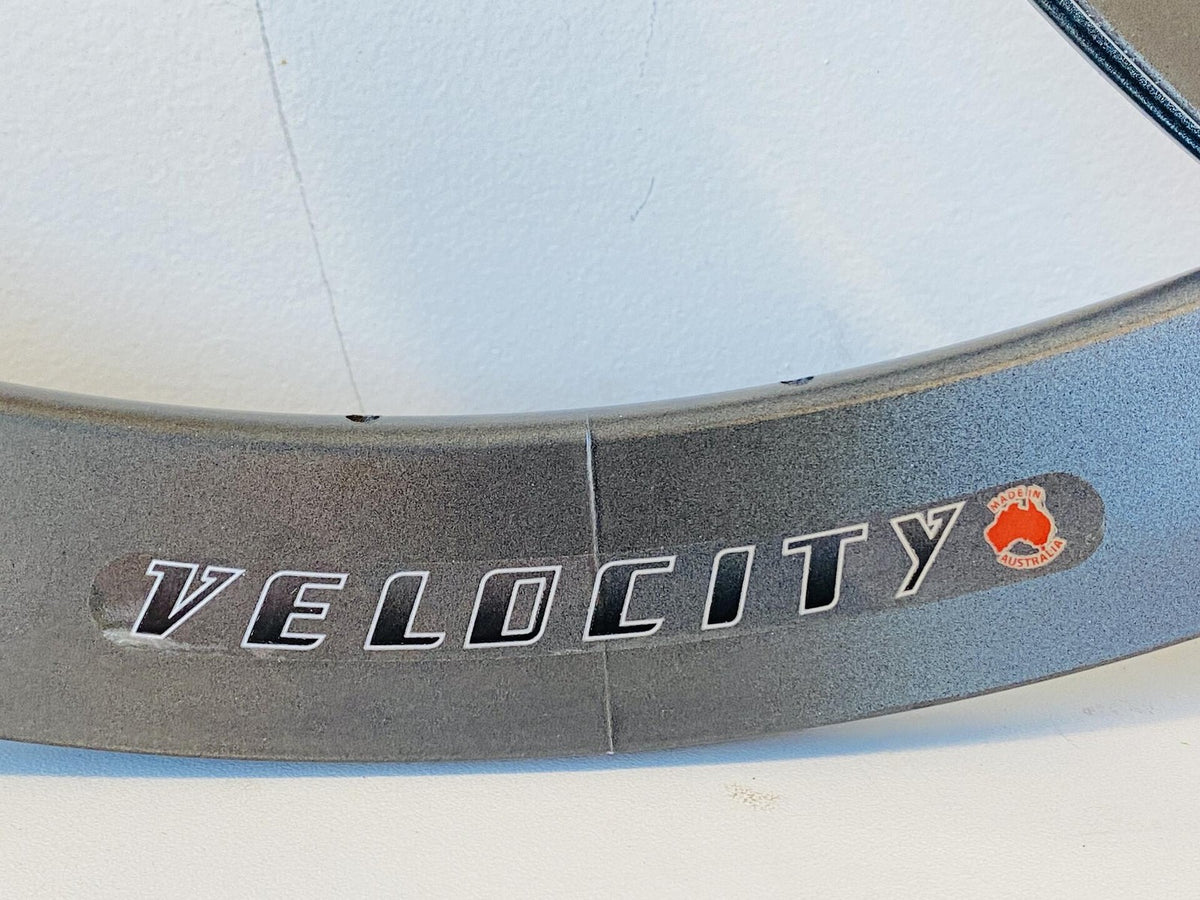 Velocity B43 700c Rim Set 32h Halo Reflective NMSW - Made in Australia 4