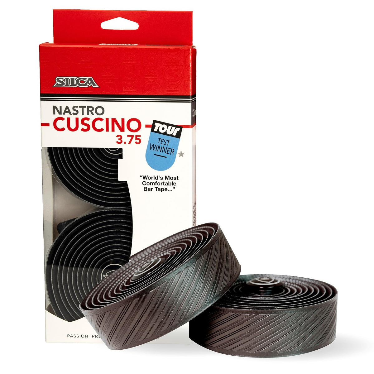 SILCA Nastro Cuscino Extra Thick Bike Handlebar Tape - Black, 3.75mm 1