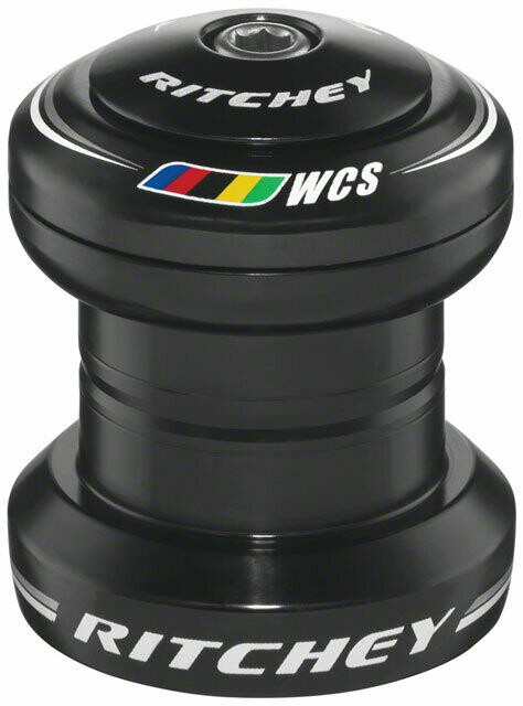 Ritchey WCS Logic 1-1/8 Threadless Headset EC34/28.6 EC34/30 Black 1