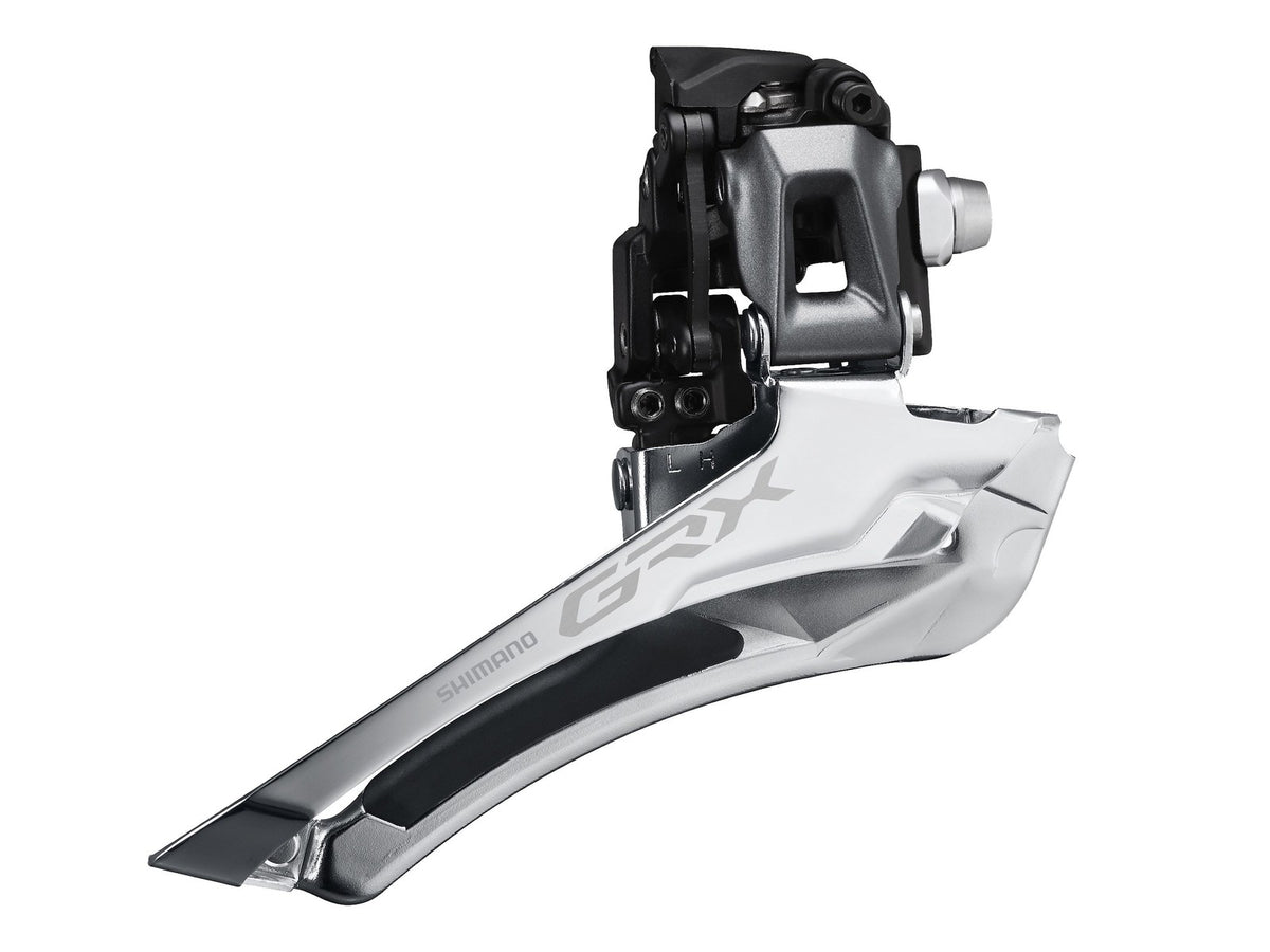 Shimano RX810 Braze-on Front Derailleur Down pull Grey 2